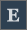 Buchstabe e